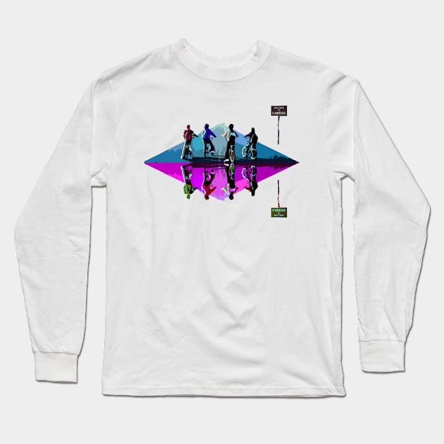 Stranger Things|Netflix|Hawkins|Upside Down Long Sleeve T-Shirt by Rivenfalls